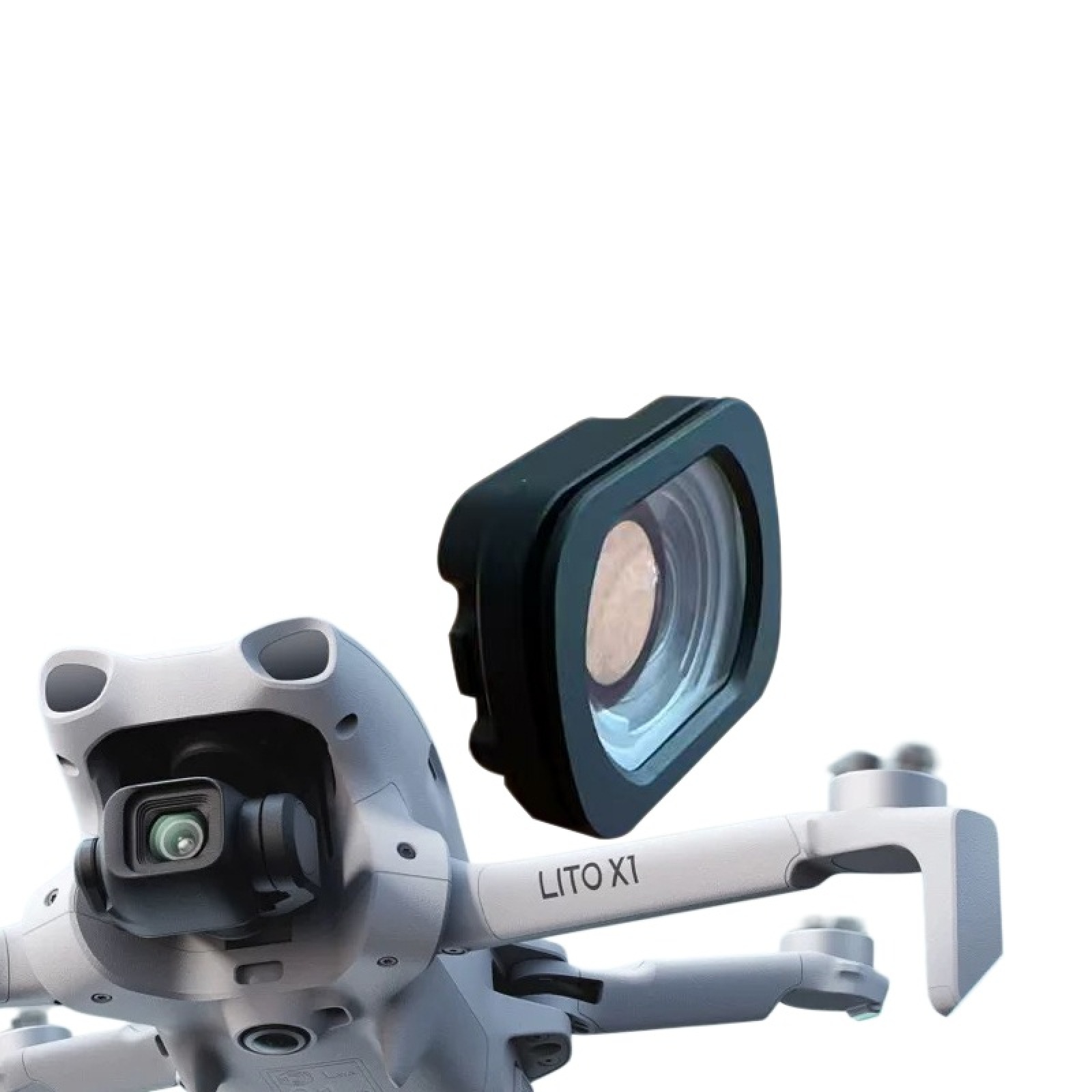 DJI Lito x1用広角レンズ、光学ガラスアルミニウムフ - Drone Camera Wide Angle のレビューと価格