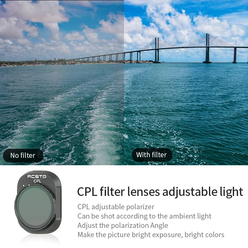 RCSTQ DJI ミニ 4 プロ ND フィルタードローン - Drone Camera Filter のレビューと価格