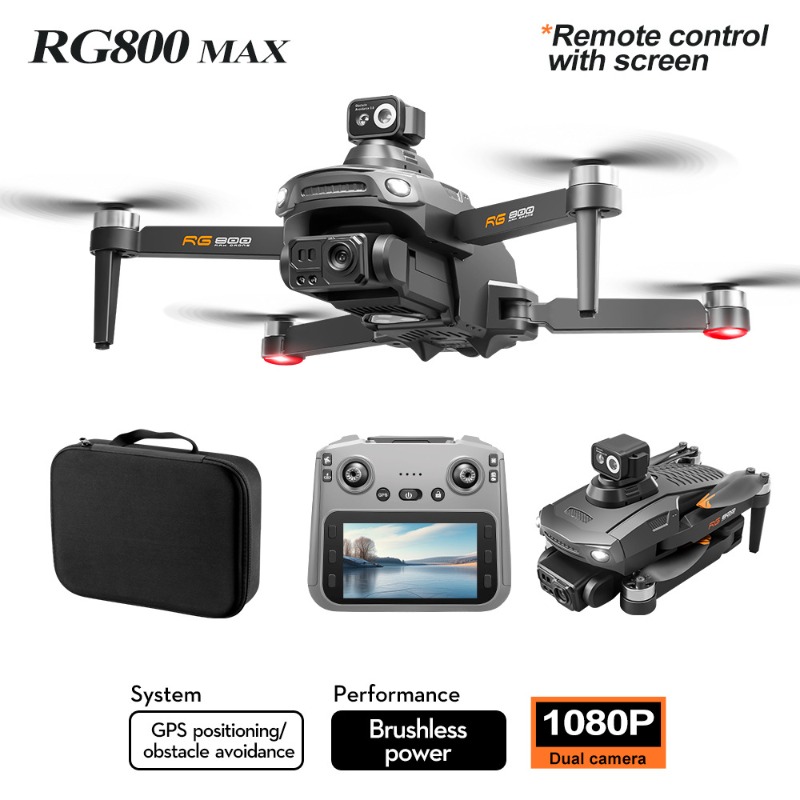 新しい RG800 MAX ドローン 1080P HD カメ - Drone Camera Professional のレビューと価格