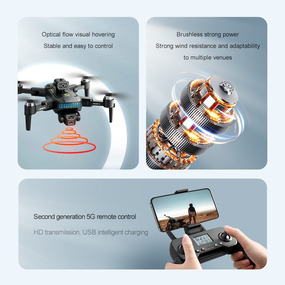 Brand+ XT505 8K GPS プロフェッショナル  - Drone Camera Wide Angle のレビューと価格